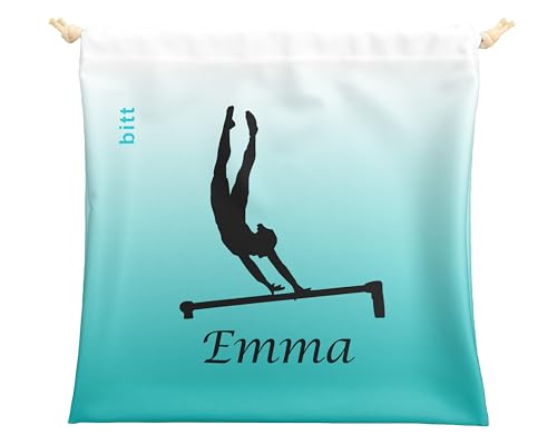 Teal White Ombre