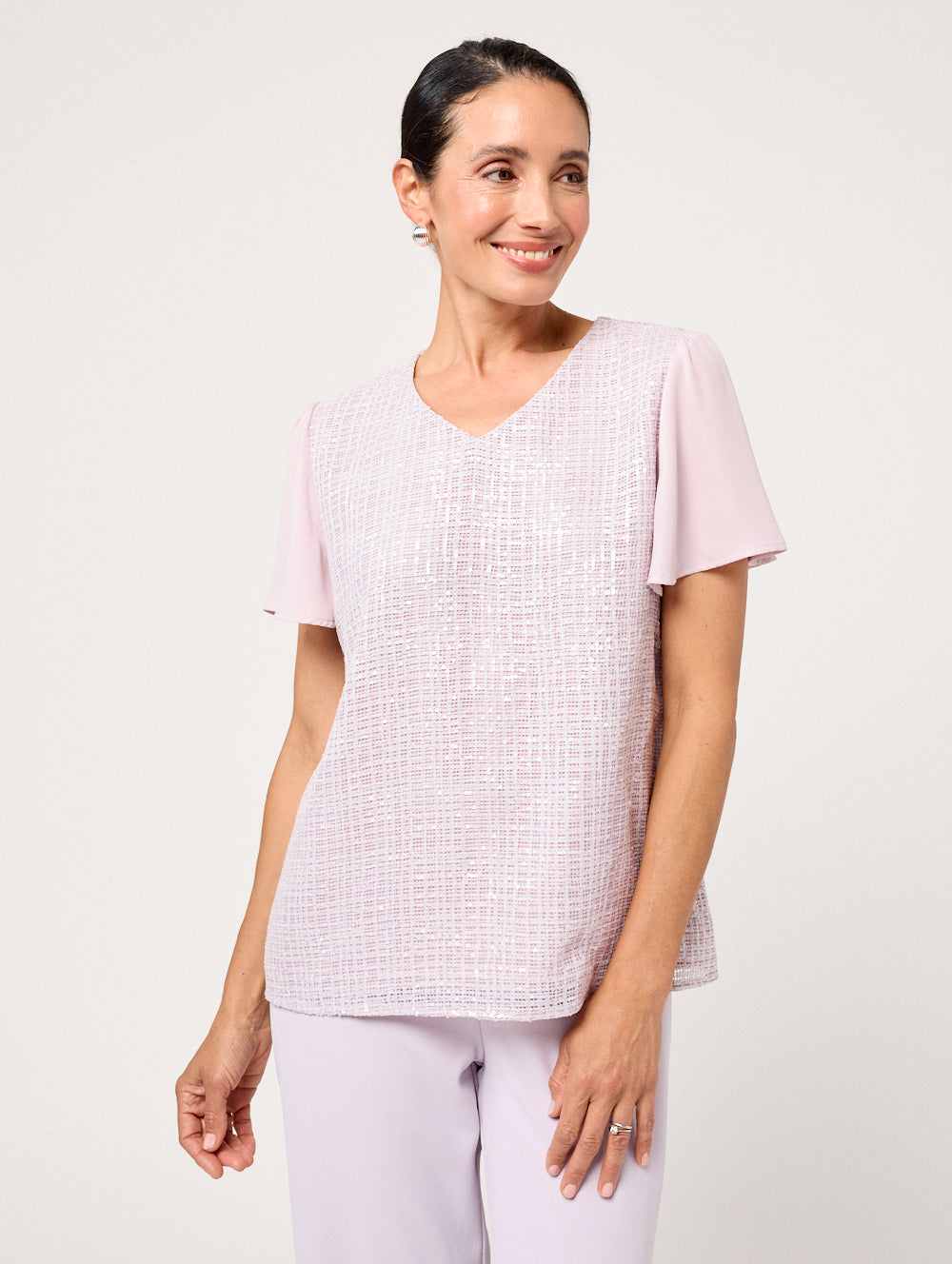 Juliette Top Bapnk855 142624 - Women's Fashion Blouse for Casual Wear, Office & Date Night Outfits | Trendy & Comfortable Tops for Everyday Style