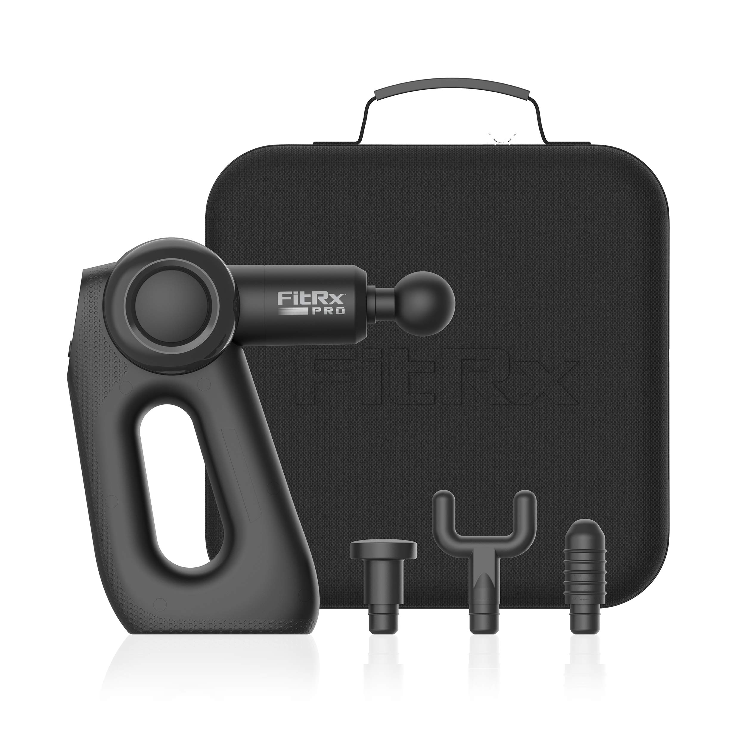 Premium Percussion Massage Gun for Muscle Relief - 5 Speed Levels, 3 Adjustable Arm Angles & 4 Interchangeable Heads - Perfect for Post-Workout Recovery, Deep Tissue Therapy & Home Relaxation
