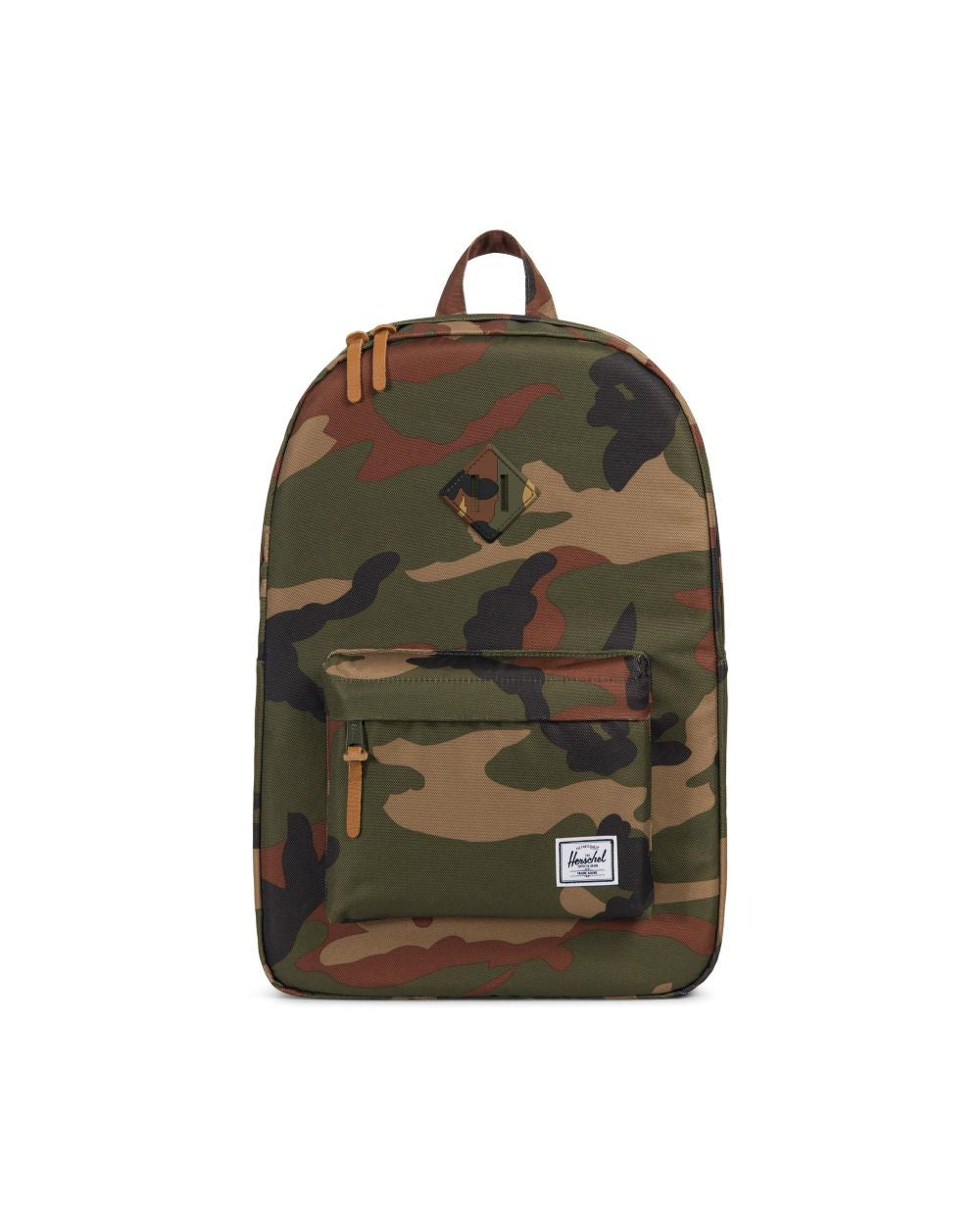 Herschel Supply Co. Heritage Backpack - Woodland Camo | Durable & Stylish Laptop Backpack for School, Travel & Outdoor Adventures