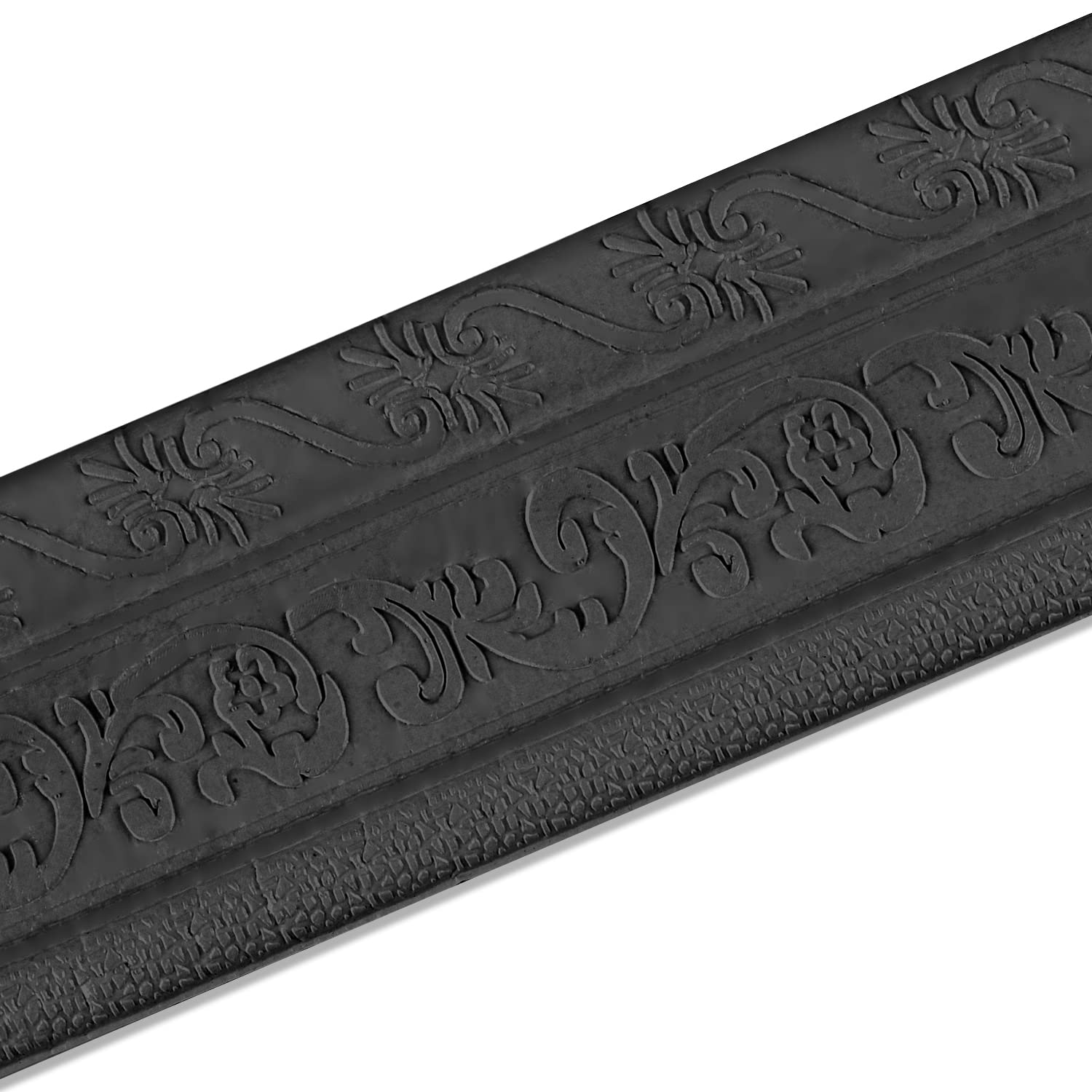 LYHZLBAY Foam Molding Decoration - 3D Peel and Stick Wall Borders for Mirror Trim & DIY Home Decor (2PCS-178, Black) | Perfect for Living Room, Bedroom, Office & Hotel Wall Accents
