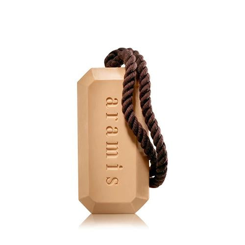 Aramis Men's Soap on a Rope - Premium Glycerin Body Wash Bar with Hanging Rope for Shower, Gym & Travel - Classic Fragrance for Men's Skincare & Gift Sets