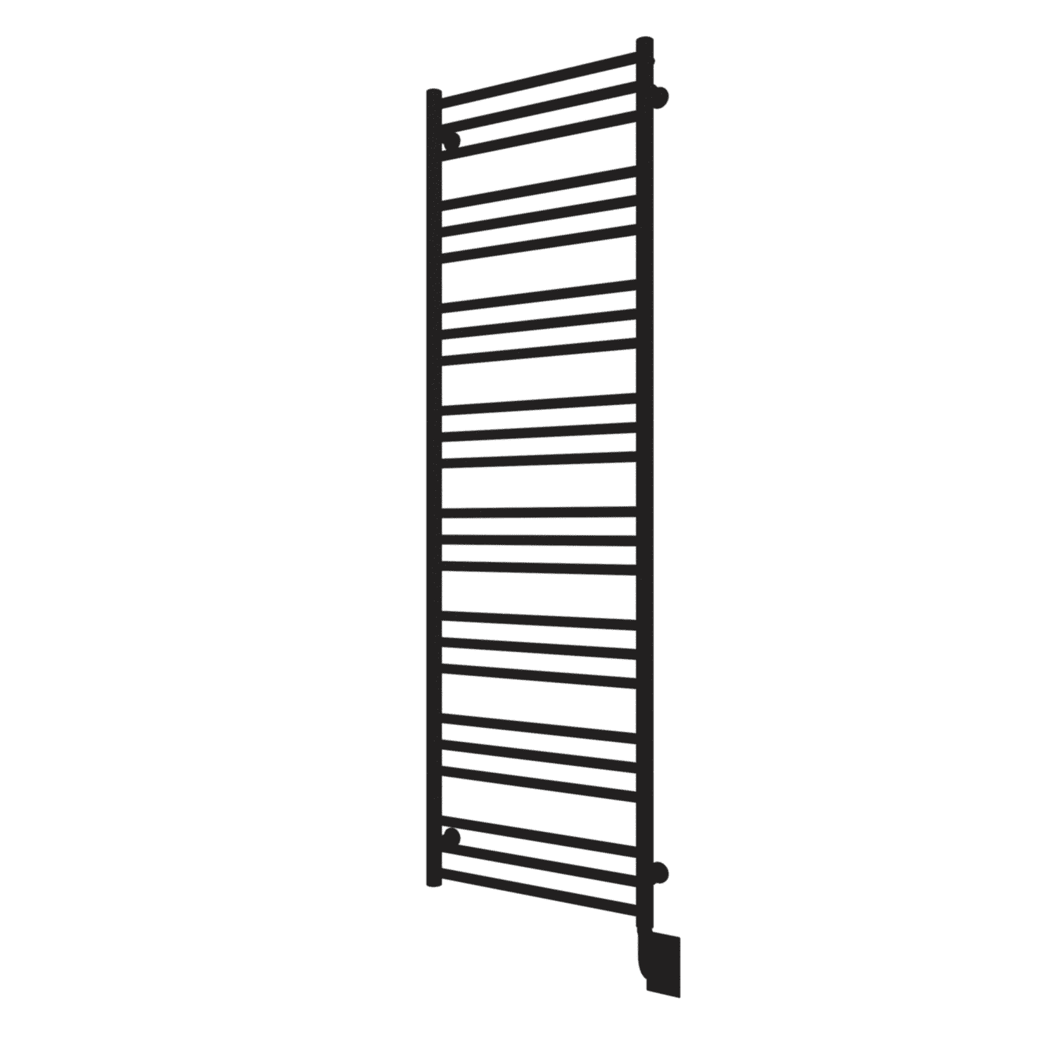 Tuzio Sorano Hardwired or Plug-In Towel Warmer - 19.5