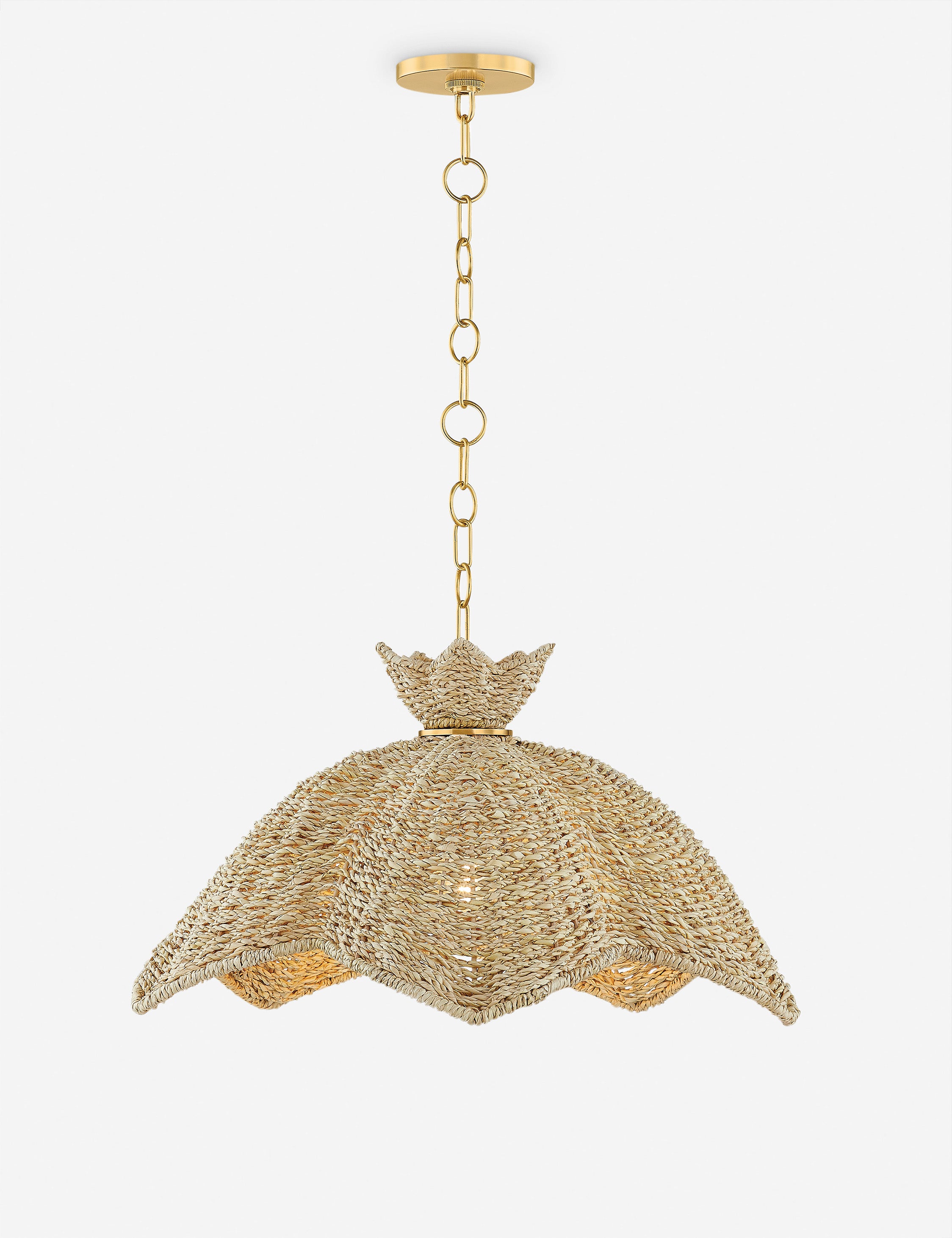 Calienne Modern Pendant Light - Elegant Hanging Chandelier for Dining Room, Kitchen Island & Bedroom Decor