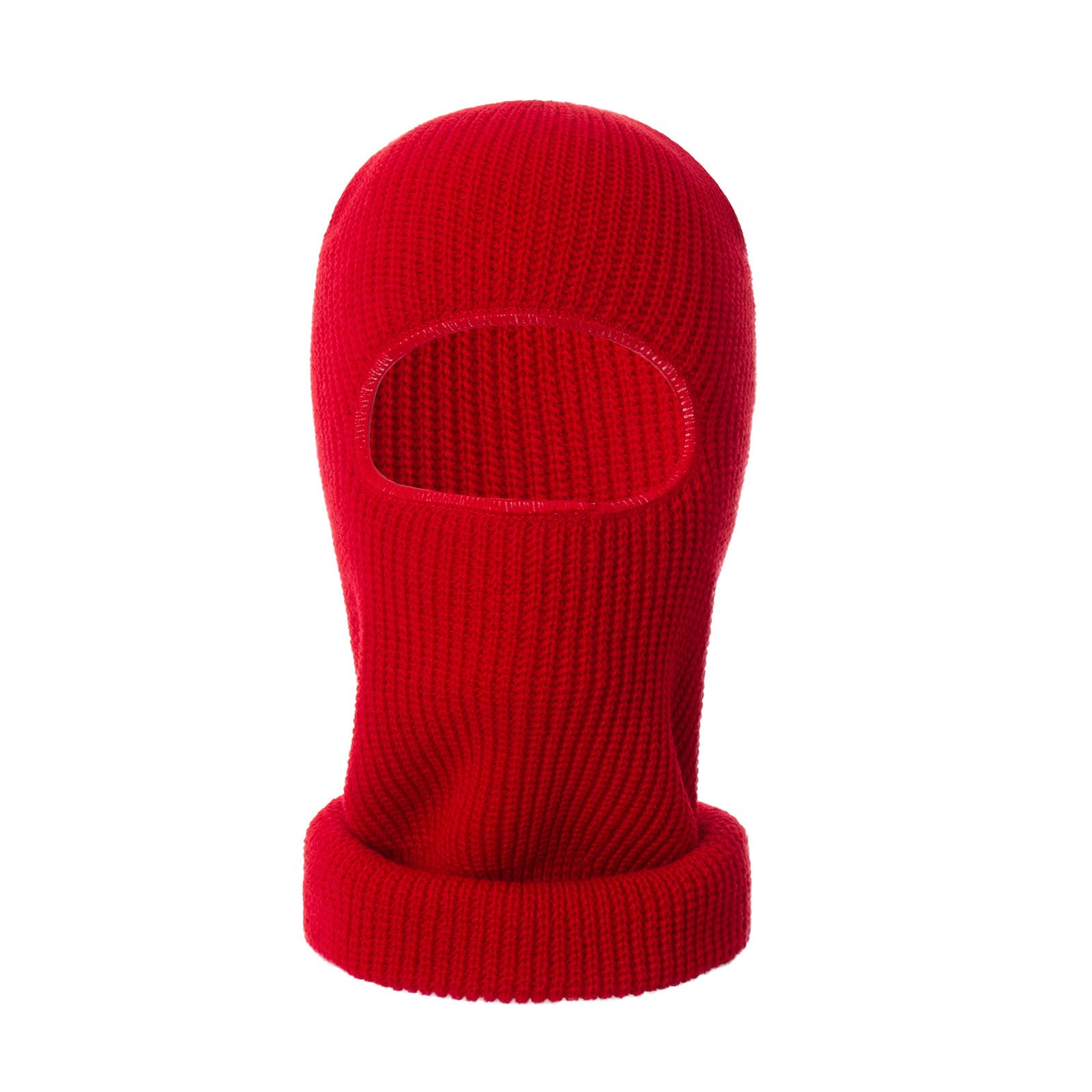 3 Hole Knit Balaclava - Gothic Ski Mask for Winter Warmth | Windproof Thermal Cycling Mask for Outdoor Sports & Cold Weather Activities | Perfect for Skiing, Snowboarding, Motorcycling & Hiking