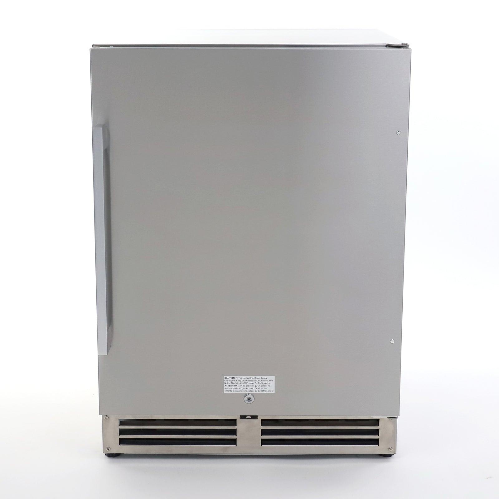 Avanti OR543U3S 5.4 Cu. Ft. Elite Series Outdoor Refrigerator with Solid Door - Perfect for Patio, Backyard, and Outdoor Kitchen Use