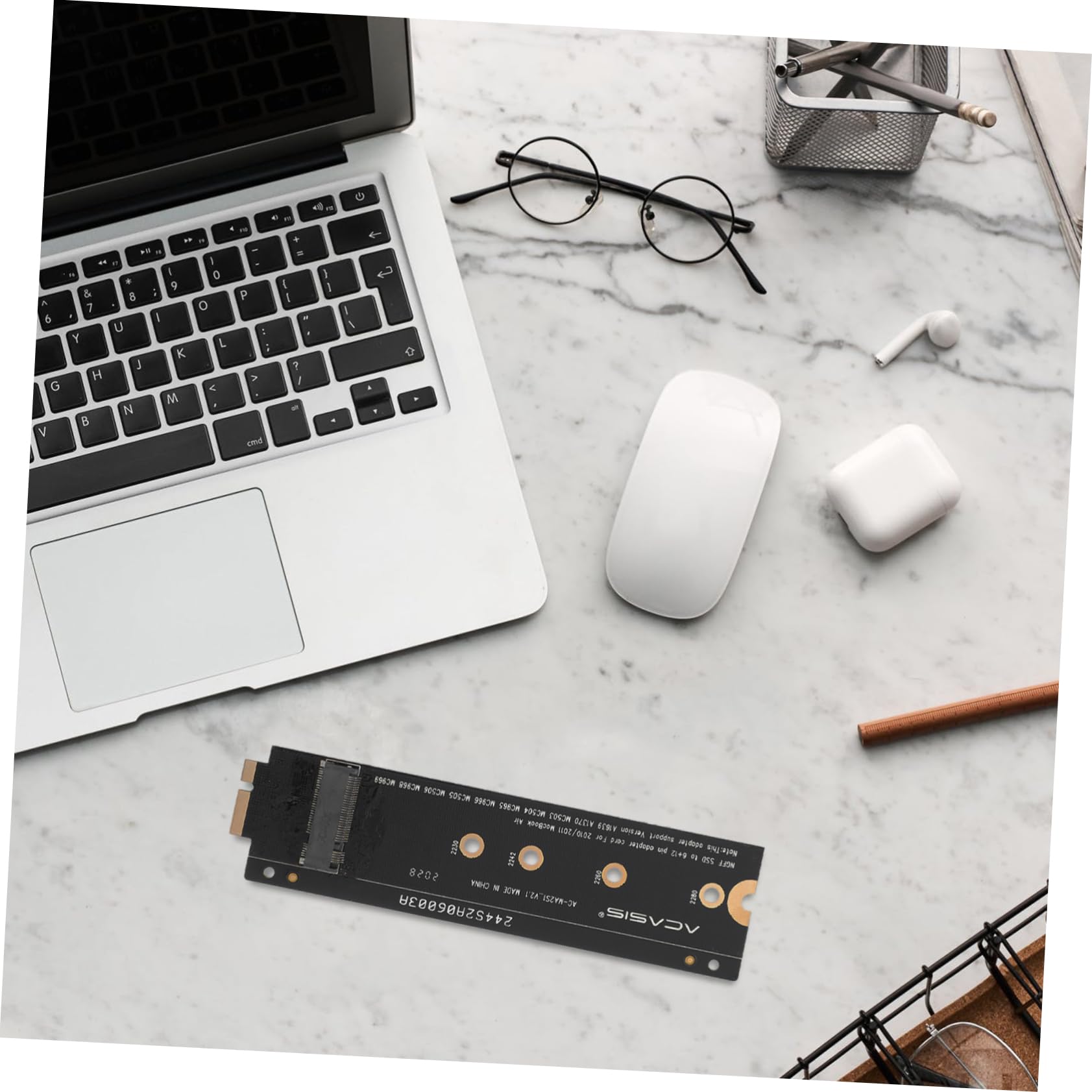 Veemoon M.2 NVMe SSD to PCIe Adapter Card - Supports 2230/2242/2260/2280 Sizes for PC & Laptop Upgrades - Perfect for Gaming Rigs, Workstations & DIY Computer Builds