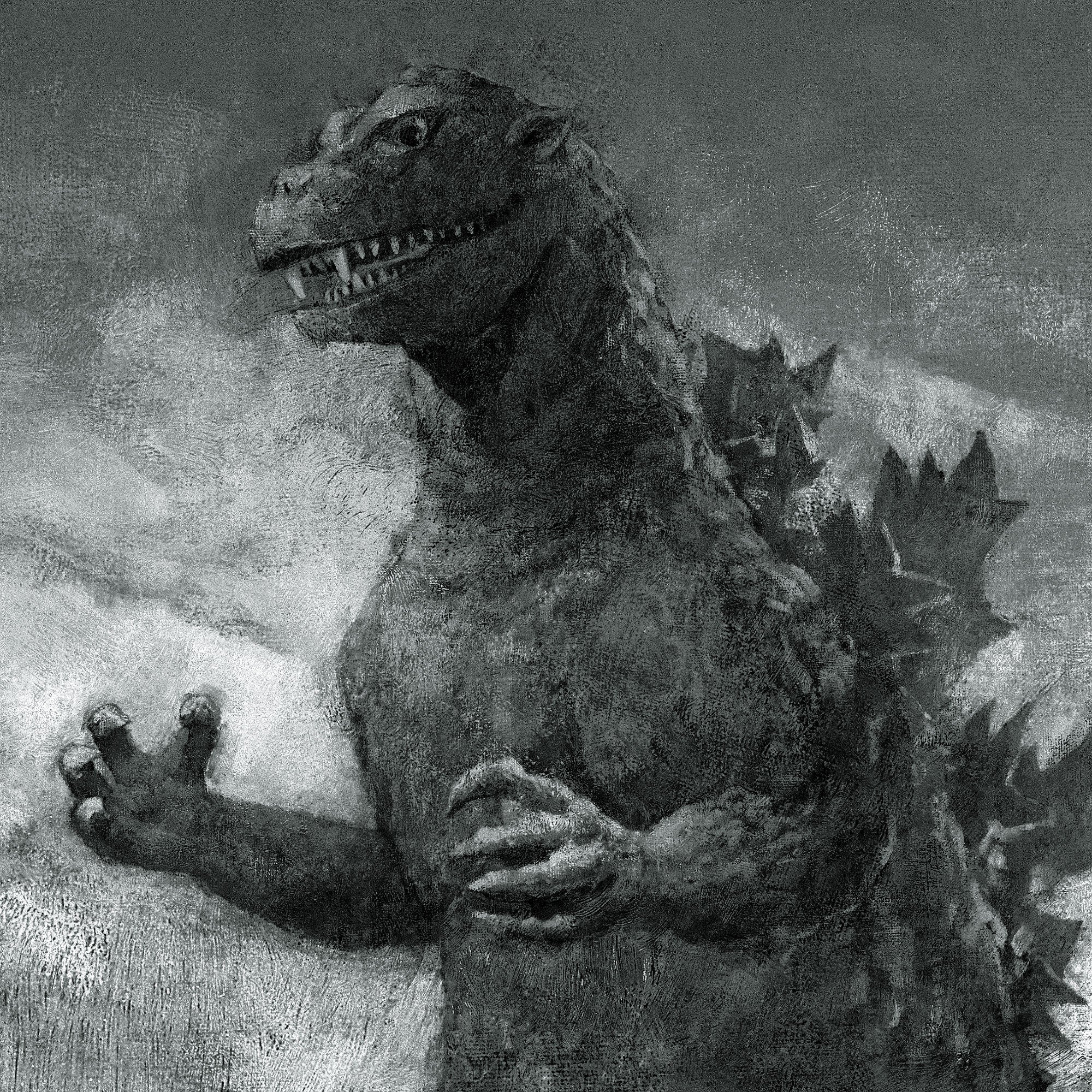 Godzilla Movie Poster - High Quality 4-Piece Set for Home Theater & Man Cave Decor - Perfect for Fans & Collectors