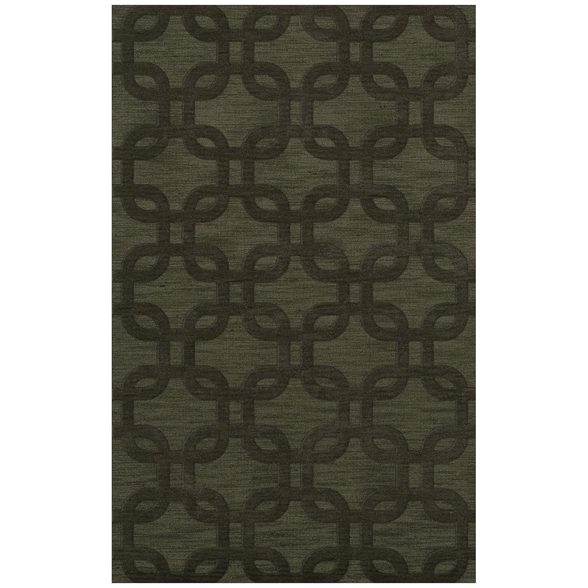 Premium Dalyn Rugs Dover DV7 Indoor/Outdoor Area Rug 4x6 Feet - Soft Fern Green Design for Living Room, Bedroom, Patio & Deck Decor