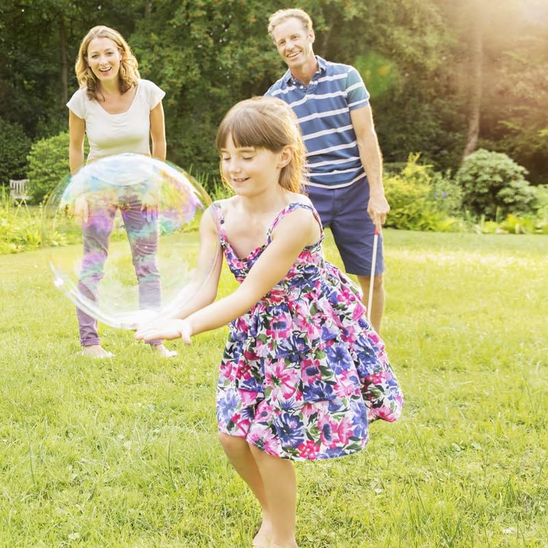 Giant Bubble Solution for Bubble Machines - 32oz Refill Liquid for Outdoor Bubble Blowing Fun (1 Pack) - Perfect for Kids Parties, Backyard Play & Summer Activities