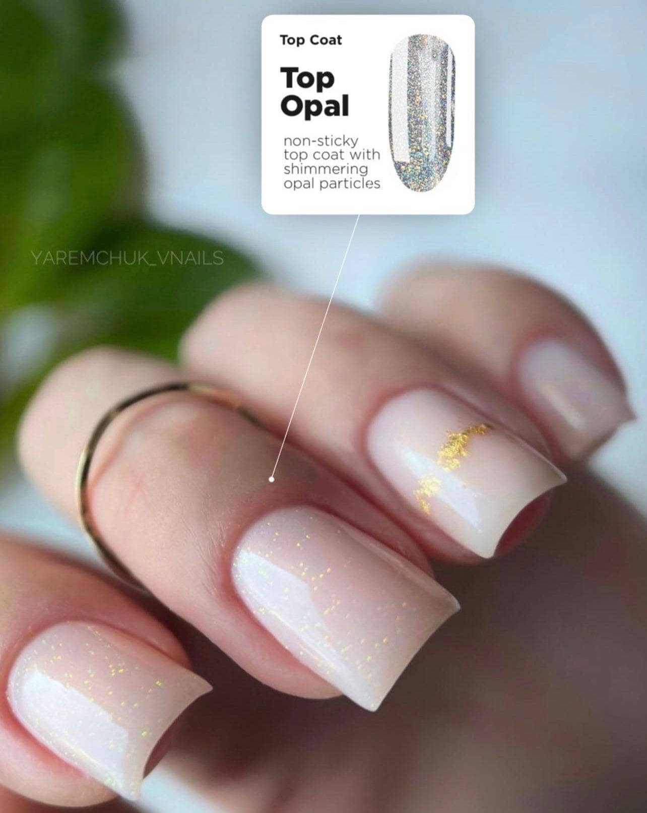 F.O.X Premium Opal Nail Polish - 7ml Bottle for Stunning Manicures & Pedicures | Salon-Quality Long Lasting Wear for Nail Art & Special Occasions