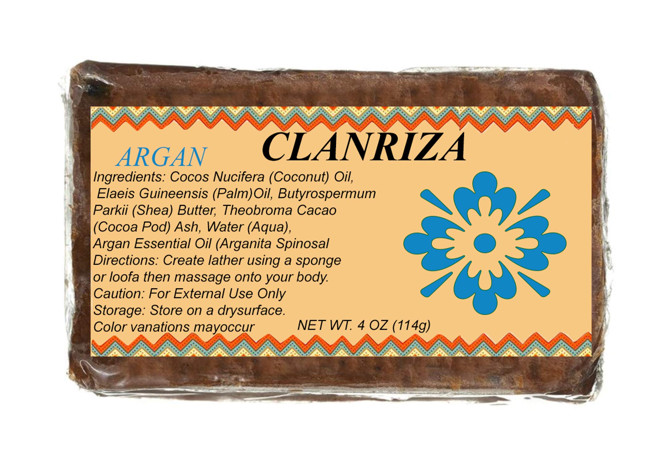 Organic Black Soap Bar with Argan Oil - Deep Cleansing & Moisturizing for Skin & Hair - Perfect for Dry Skin, Acne & Sensitive Skin Care - Ideal for Face, Body & Hair Wash