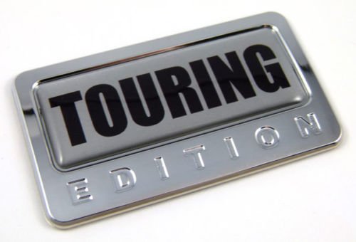 CBEDI-TOURIN 3D Chrome Car Emblem - Auto & Bike Badge for Touring Vehicles