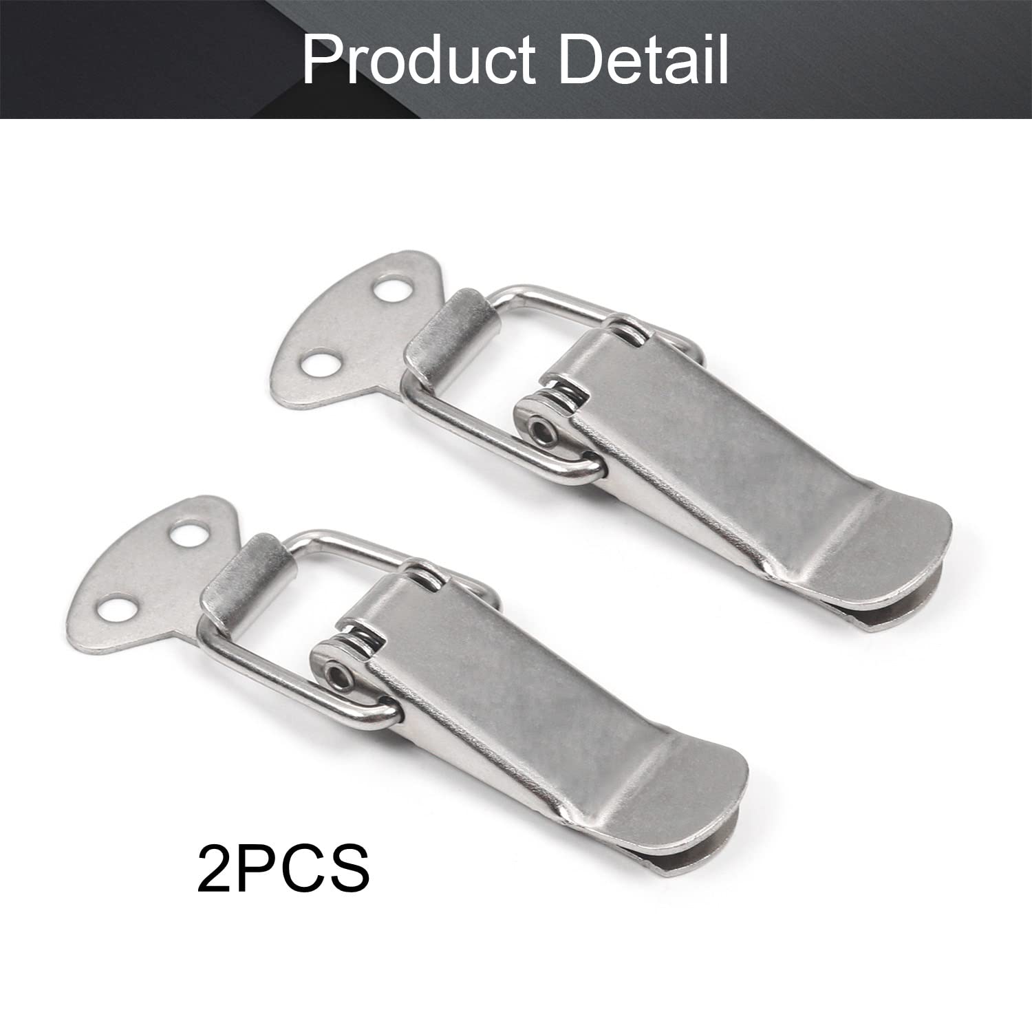 MroMax 2PCS Spring-Loaded Toggle Latch - 2.2