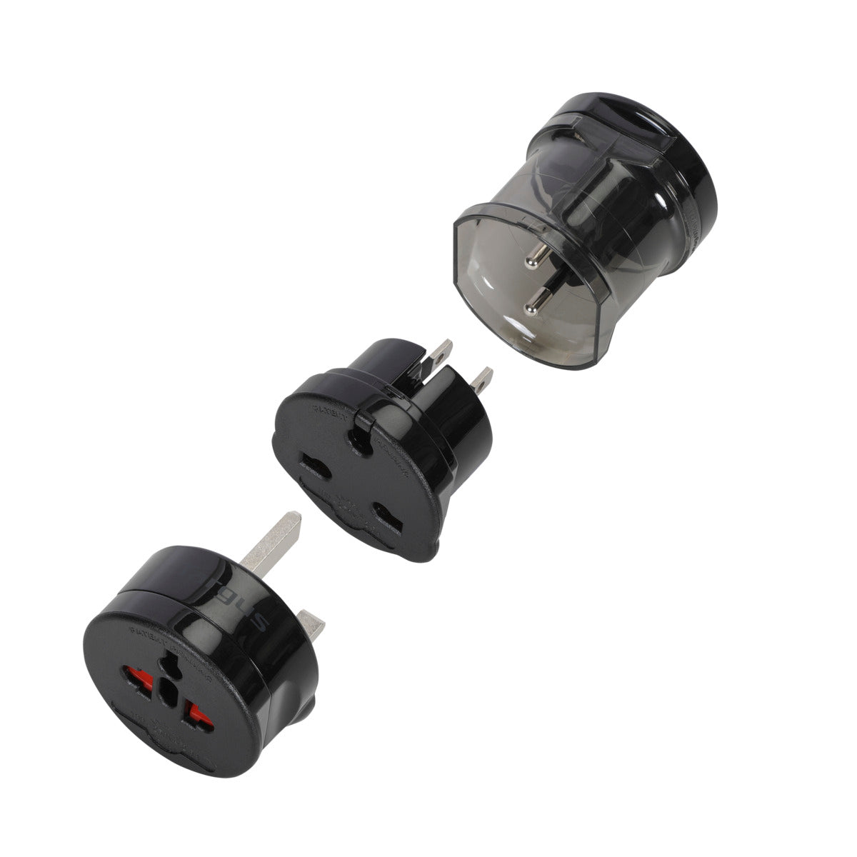 Universal Worldwide Travel Power Adapter - All-in-One International Plug Converter for USA, Europe, Asia - Perfect for Business Trips, Vacations & Charging Devices Abroad