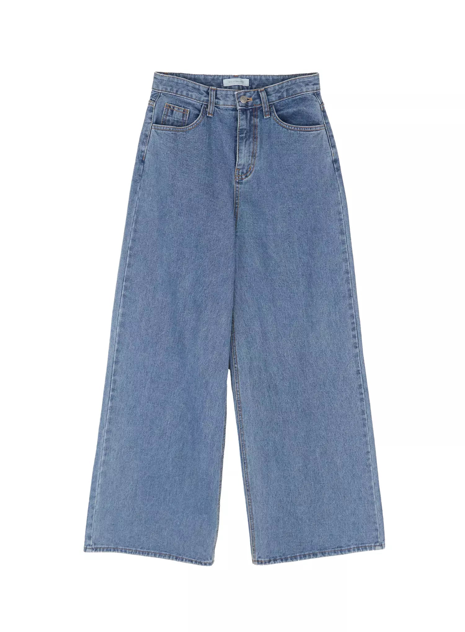 Daniela High Waisted Wide Leg Jeans for Women - Stretchy Comfort Denim Pants - Perfect for Casual Outings, Office Wear & Date Nights