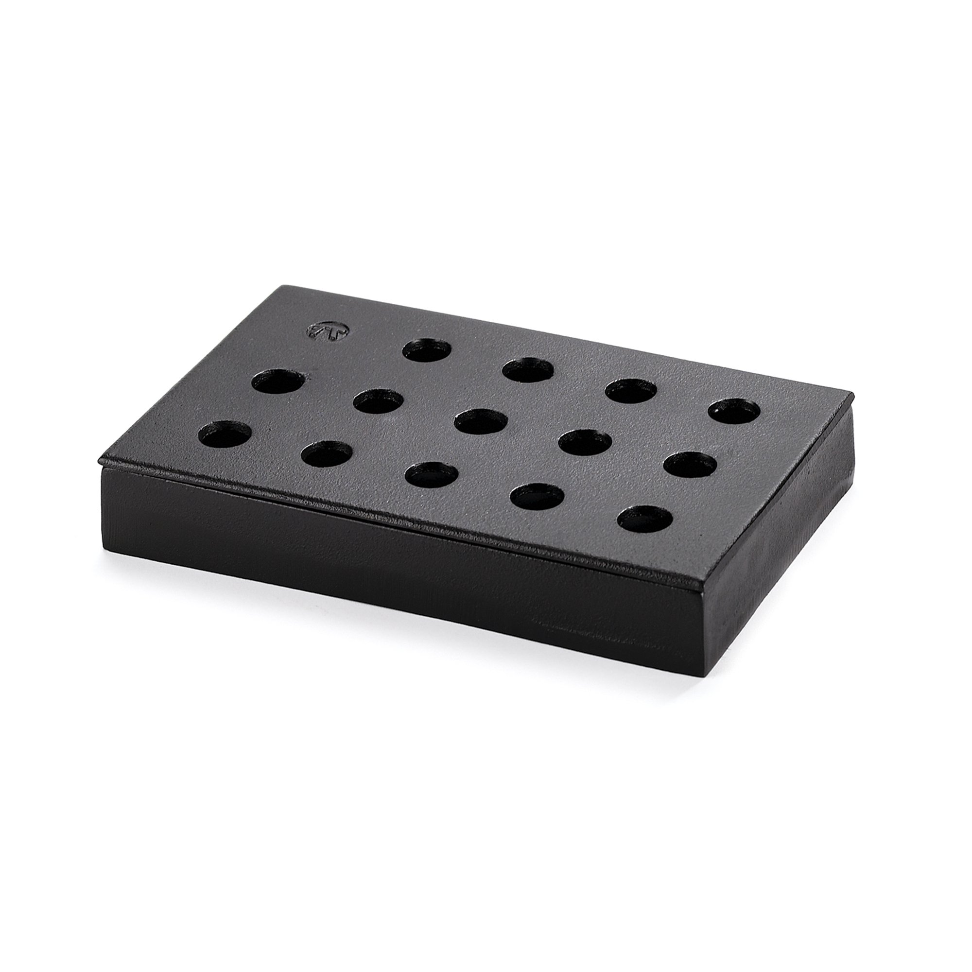 Premium Wood Chip Smoking Box - Heavy Duty Cast Iron for BBQ, Grilling & Smoking - Perfect for Outdoor Cooking, Camping & Backyard Parties