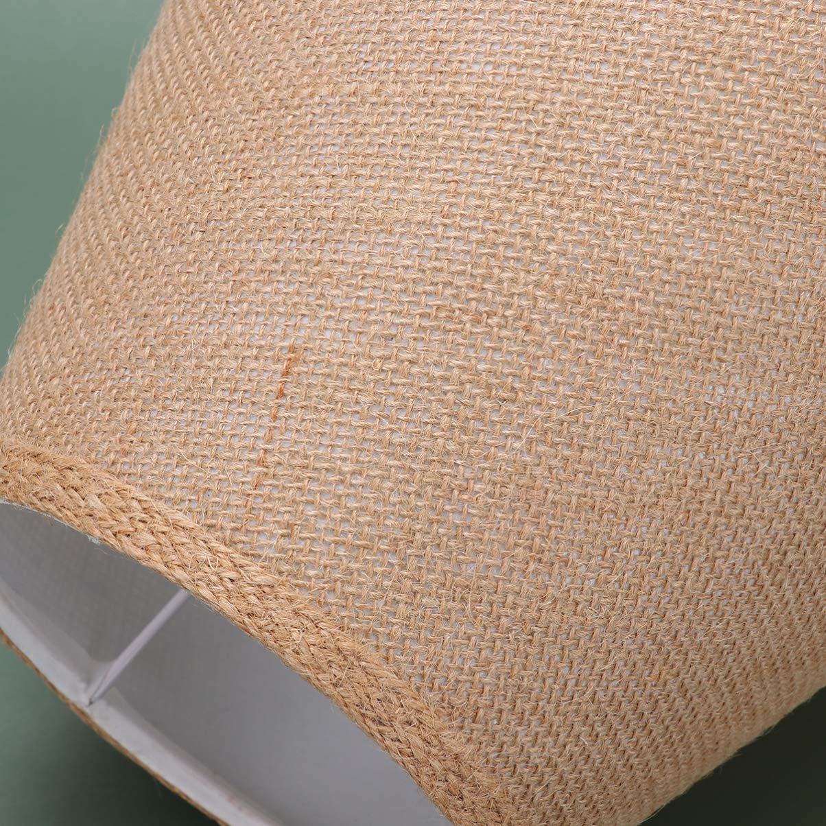 LEDMOMO E27 Barrel Fabric Lamp Shade - Soft Lighting for Table Lamps, Chandeliers, Wall & Floor Lamps | Perfect for Living Room, Bedroom & Office Decor