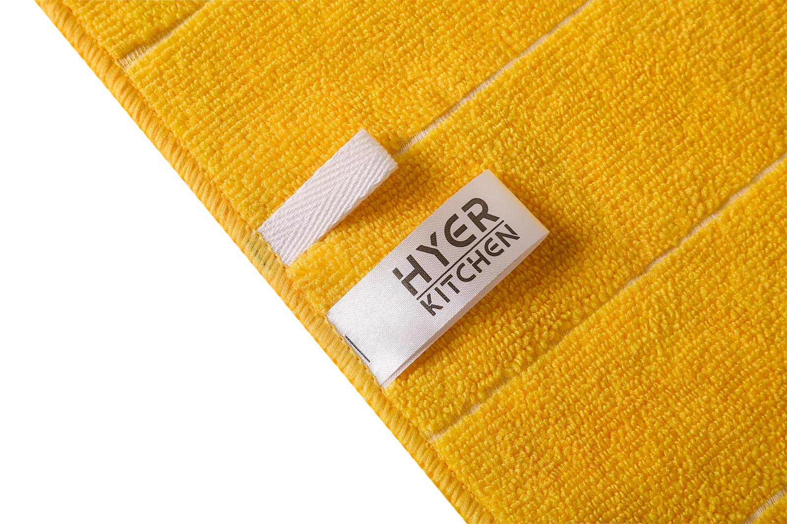 Super Absorbent Microfiber Kitchen Towels - 8 Pack for Dishes & Cleaning