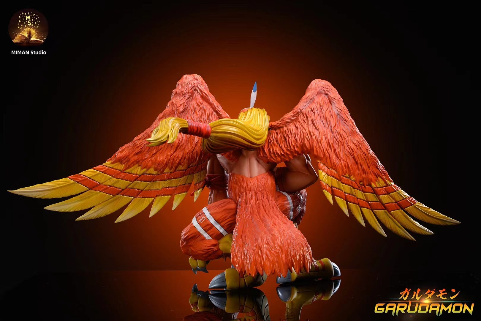 Miman Studio Garudamon Action Figure - Collectible Digimon Toy for Fans | Perfect for Display, Gifts, and Anime Enthusiasts