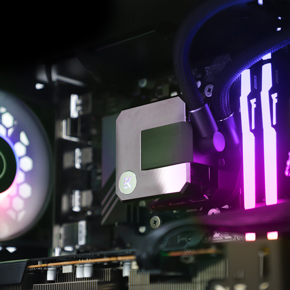 Agility RX 7600 Ryzen 5 7600 Gaming Desktop Computer - High Performance PC for 1080p Gaming, Streaming & Content Creation