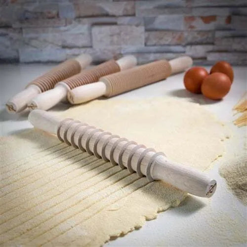 Premium Stainless Steel Pasta Cutter - Professional Pappardelle Noodle Maker for Homemade Italian Pasta | Perfect for Kitchen, Restaurant & Gourmet Cooking