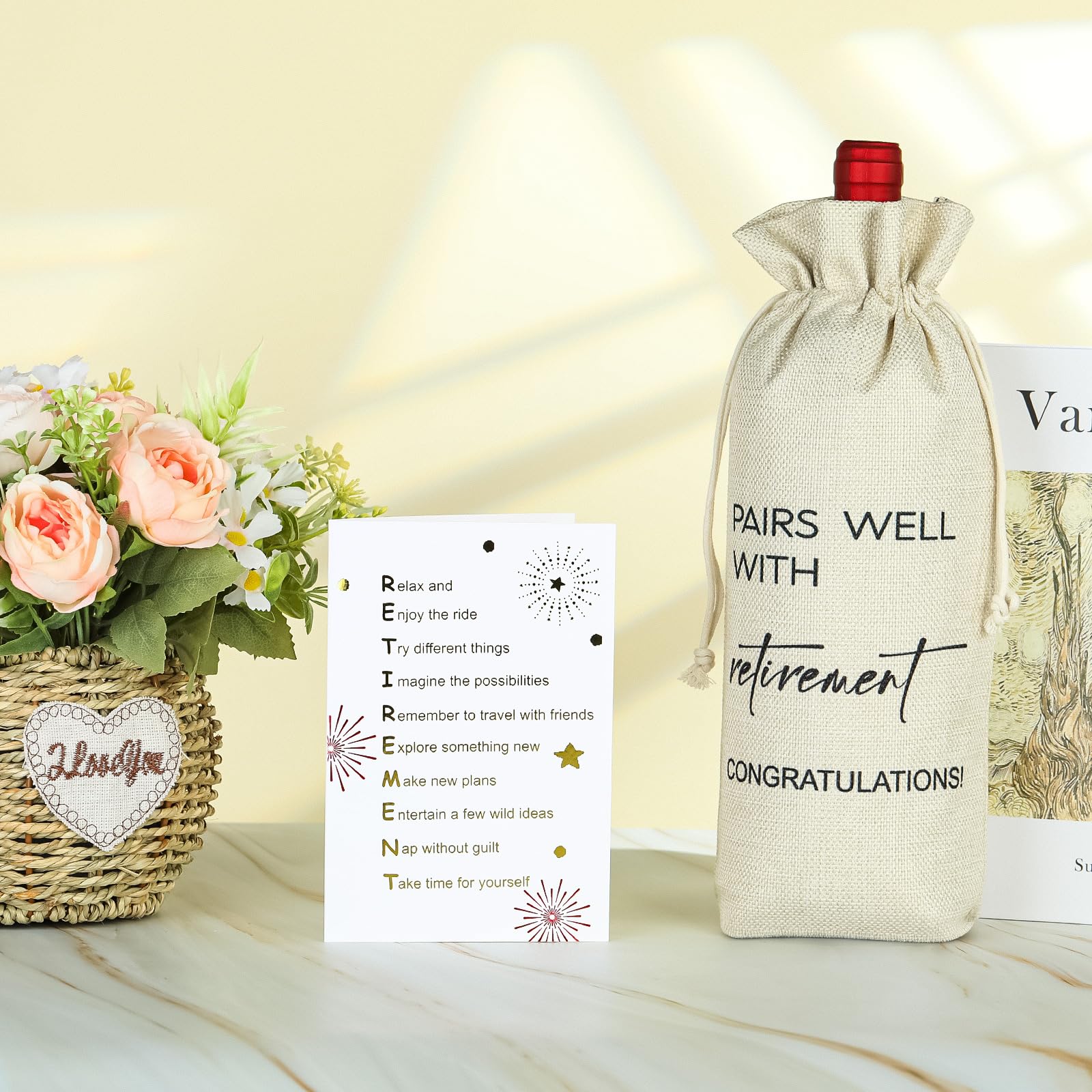 Best Retirement Gifts for Women 2024 - Funny Wine Glass for Teachers, Nurses & Coworkers - Perfect Retirement Party Favors