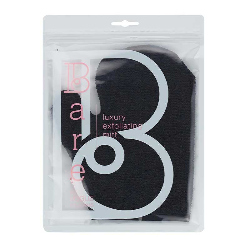 Bare by Vogue Exfoliating Mitt - Body Scrub Glove for Smooth Skin - Perfect for Spa, Shower & Dry Brushing Routine