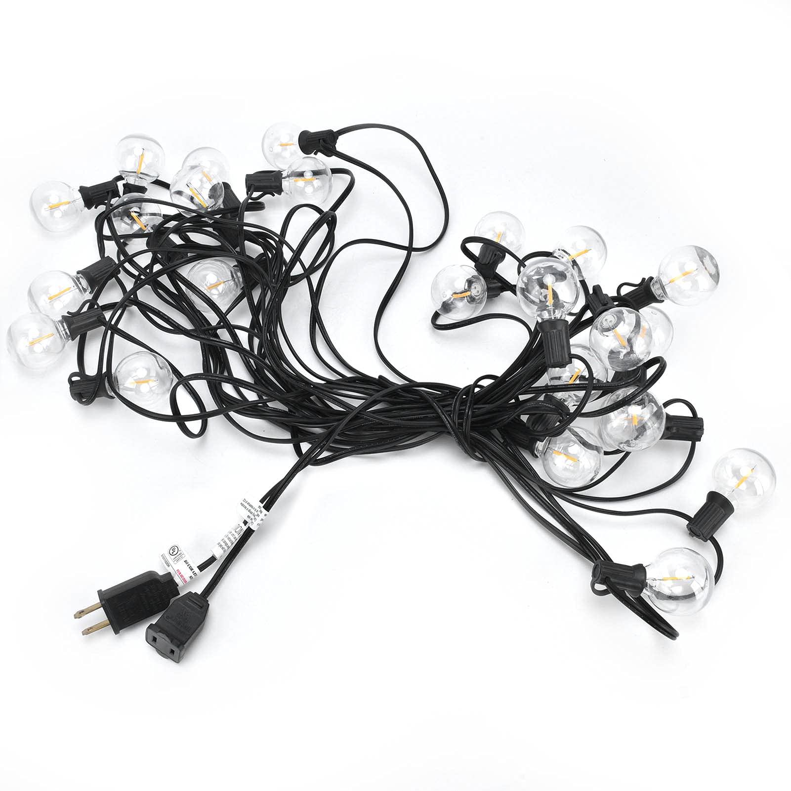 24 LED Waterproof Outdoor String Lights - Solar Powered Fairy Lights for Garden, Backyard, Patio, Wedding & Party Decorations