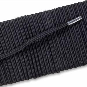Elastic Dress Shoelaces - Black (2 Pair Pack) | No-Tie Stretch Laces for Dress Shoes, Loafers & Oxfords | Comfortable & Secure Fit for Work, Formal Events & Everyday Wear