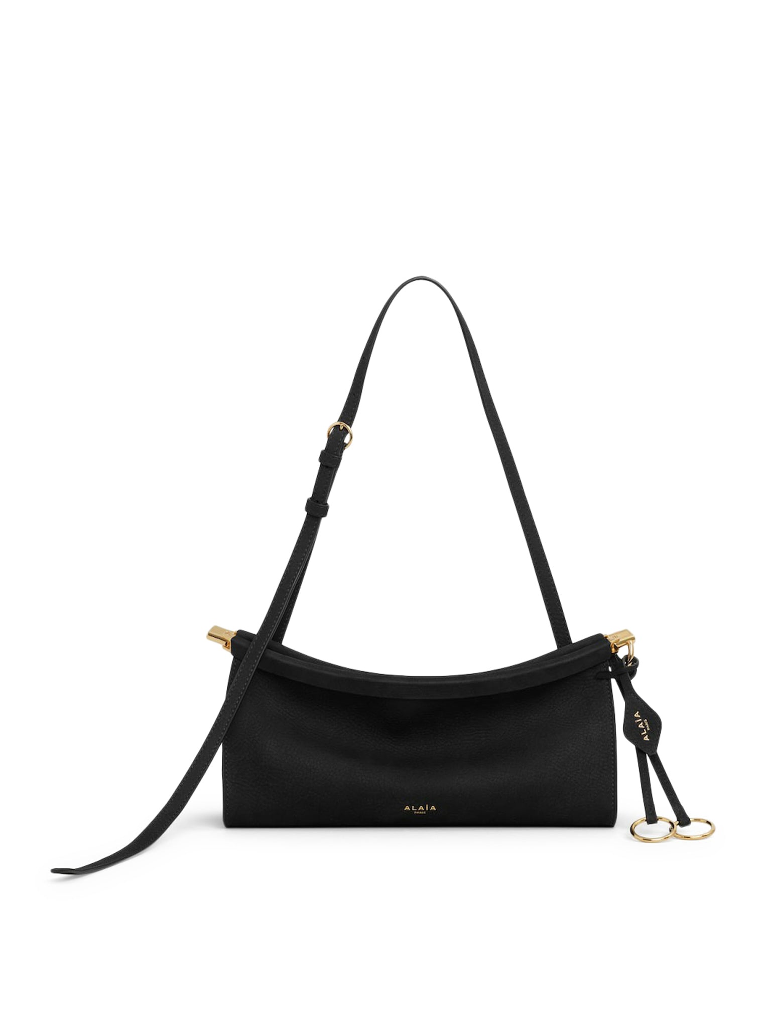 LE CLICK EAST WEST Small Nubuck Leather Crossbody Bag for Women - Stylish Everyday Purse for Work, Travel & Date Night