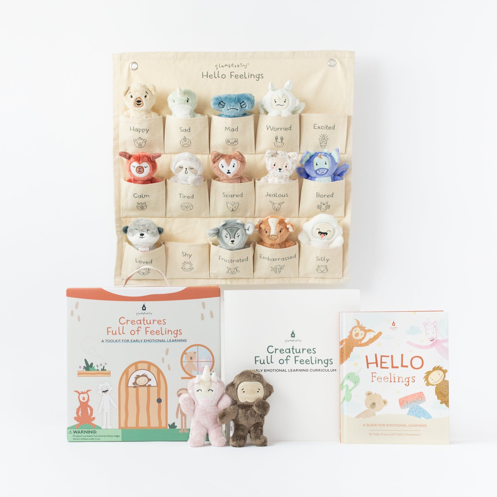 Creatures Full of Feelings Emotional Learning Toolkit for Kids - Social Emotional Activities & Games for Classroom & Home Use