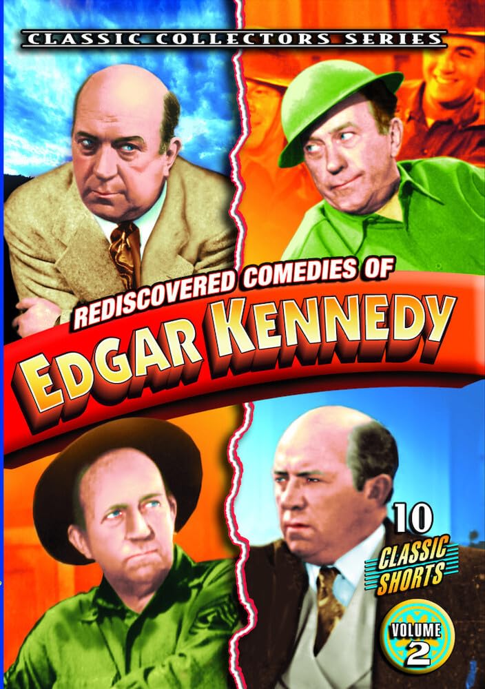 Edgar Kennedy - Rediscovered Comedies Volume 2 DVD | Classic Vintage Comedy Films Collection | Perfect for Movie Nights & Film History Enthusiasts