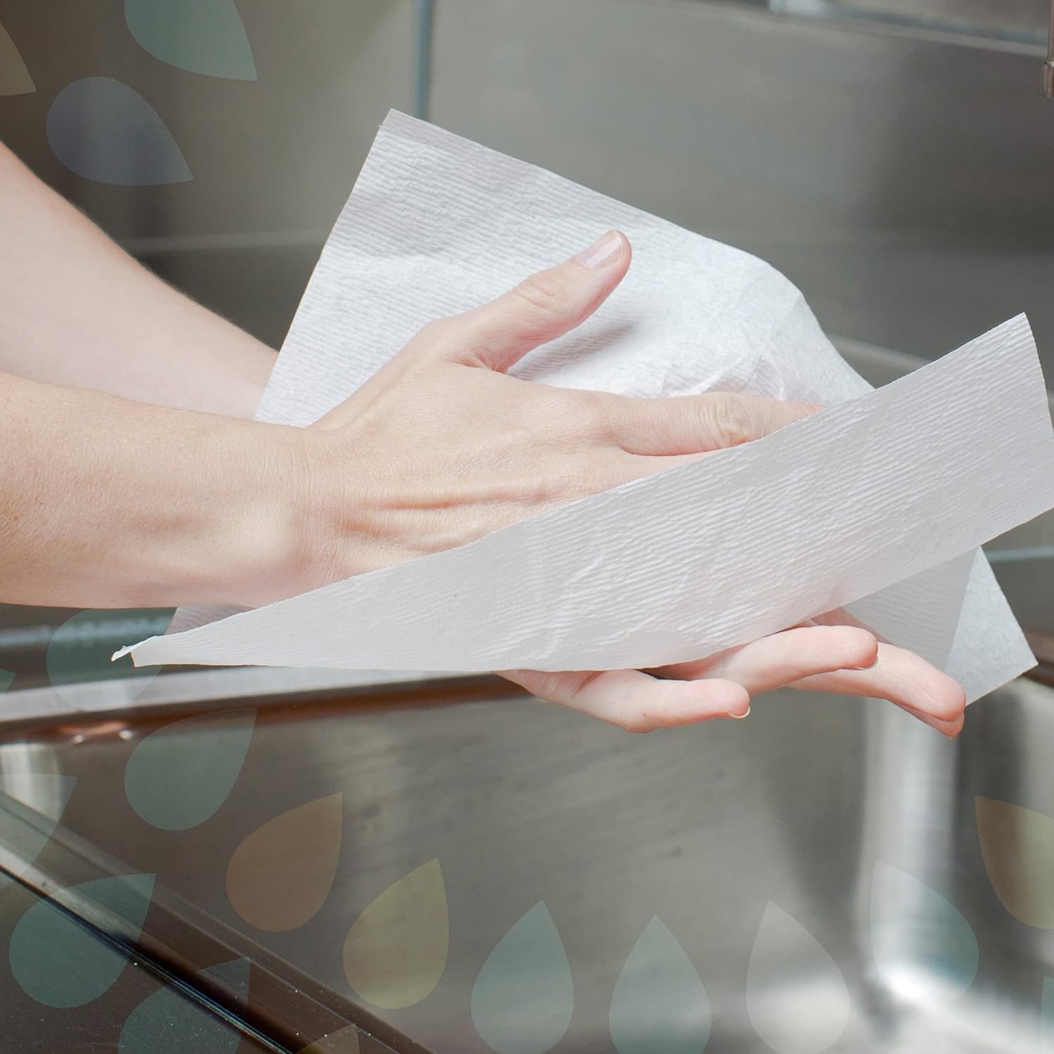 Kleenex® Pop-Up Paper Hand Towel Box, 120 Pulls (17011A) - Premium Disposable Hand Towels for Kitchen, Bathroom & Office Use