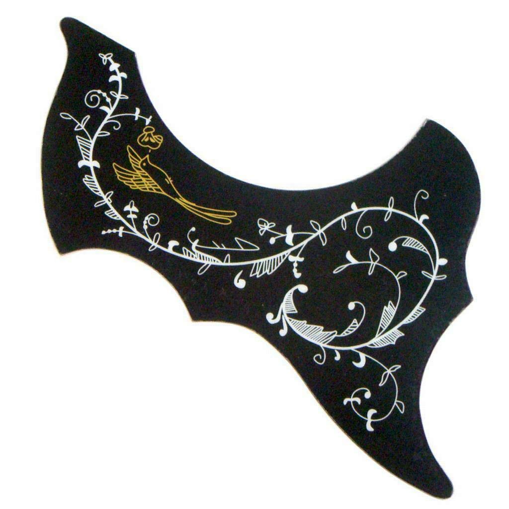 2X 40-41 Inch Folk Guitar Pick Guards Set - PVC Left & Right Handed Replacement Parts for Acoustic Guitars | Perfect for DIY Guitar Repair, Maintenance and Customization Projects