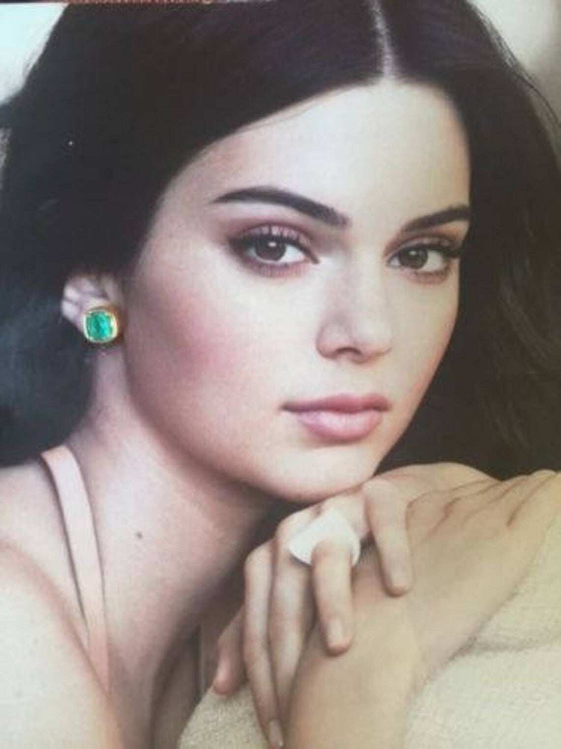 7.70tcw AAA+ Colombian Emerald Bezel Set Earrings - Angelina Jolie Style Luxury Jewelry for Women, Perfect for Weddings, Parties & Special Occasions