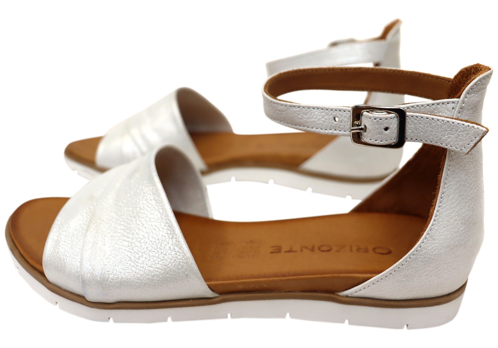 Orizonte Kasper Women's Comfortable European Leather Sandals - Stylish Summer Walking Shoes for Beach, Vacation & Casual Outings