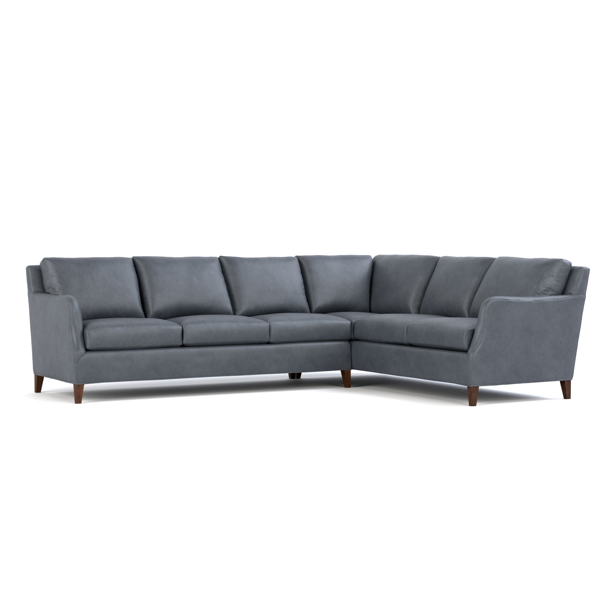 Harper Modern Sectional Sofa - Comfortable L-Shaped Couch with Reversible Chaise for Living Room, Family Room & Apartment - Soft Upholstered Fabric, Sturdy Wooden Frame - Perfect for Lounging, Entertaining & Relaxing