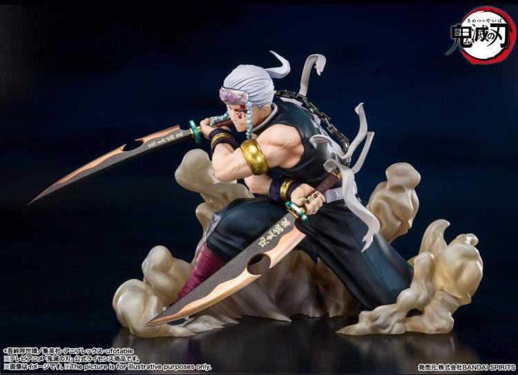 Figuarts Zero Demon Slayer: Kimetsu no Yaiba Tengen Uzui Anime Action Figure Statue - Perfect for Anime Collectors, Home Decor & Otaku Gifts