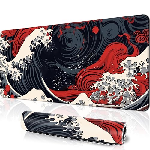 Black Red Sea Wave