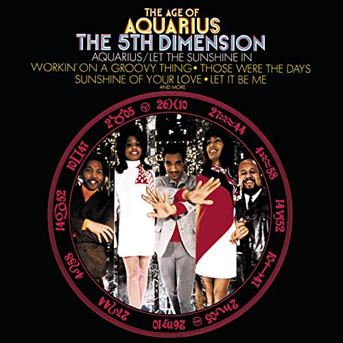 5TH DIMENSION - Age of Aquarius (Remastered) Vinyl LP | Classic 60s Sunshine Pop Music | Perfect for Retro Music Collectors & Vintage Vinyl Enthusiasts