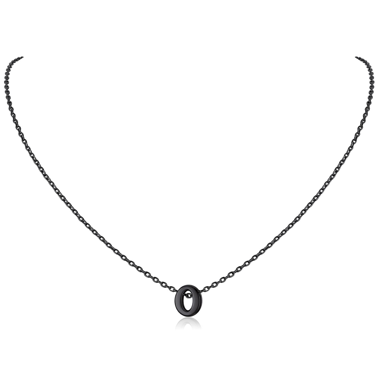 ChicSilver 925 Sterling Silver Initial Necklace for Women - Dainty Personalized Letter Pendant Jewelry with Gift Box - Perfect for Birthdays, Anniversaries & Everyday Elegance