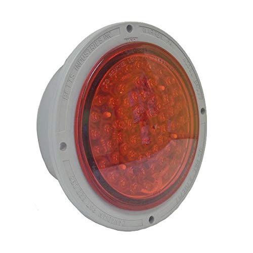 Betts 402053 LED Stop/Tail/Turn Signal Light Red with 18-inch Pigtails - Pack of 1 - Ideal for Trucks, Trailers & RVs - Durable & Bright Safety Lighting