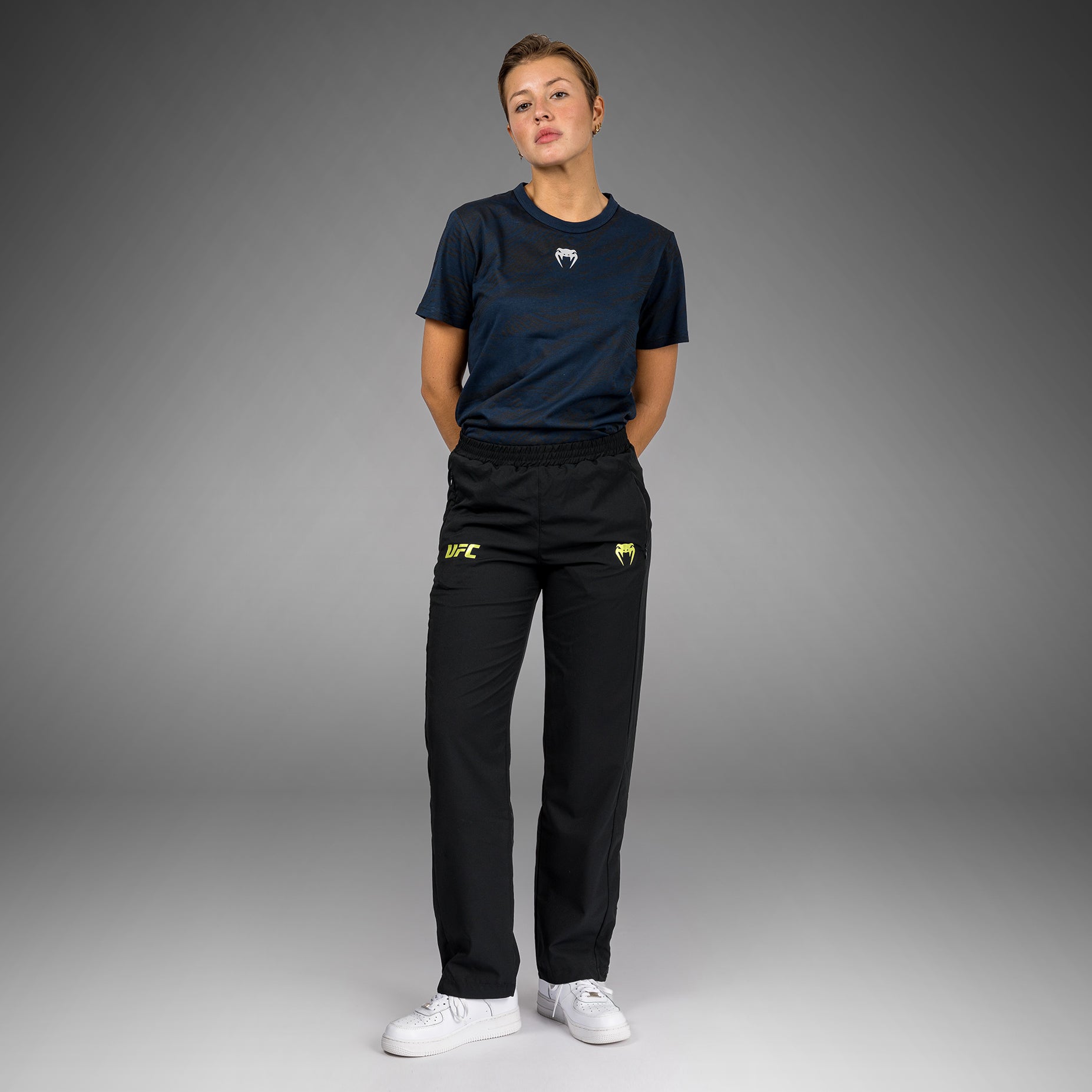Venum UFC Fusion Fight Week Women's Straight Leg Training Pants - MMA Workout & Gym Apparel for Fighters & Athletes