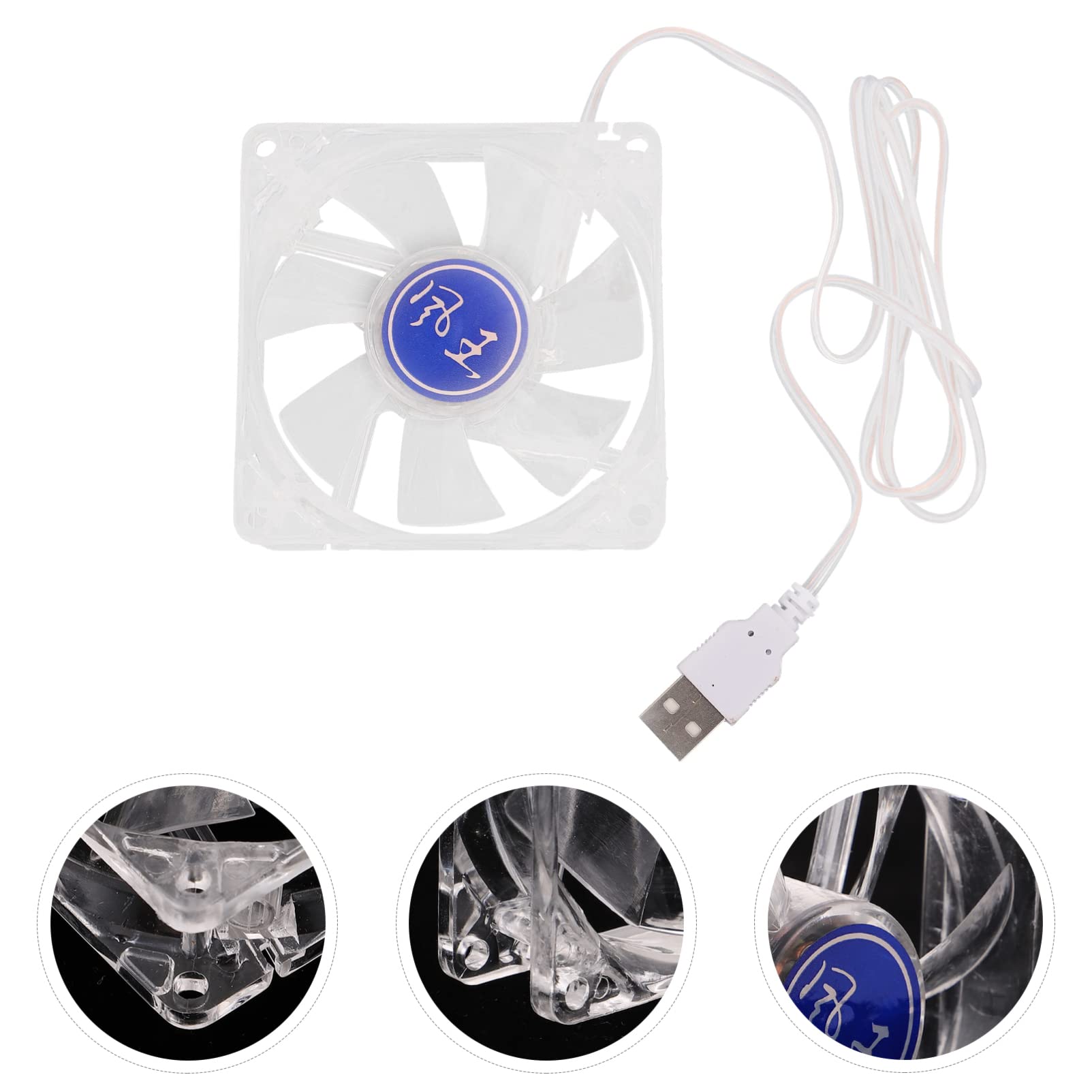 IPetboom USB-Powered Mini Cooling Fan for Hamster Cages - Portable Pet Cooling Fan with Adjustable Speed, Quiet Operation for Small Animals - Perfect for Hamster Habitats, Rabbit Hutches & Small Pet Cages