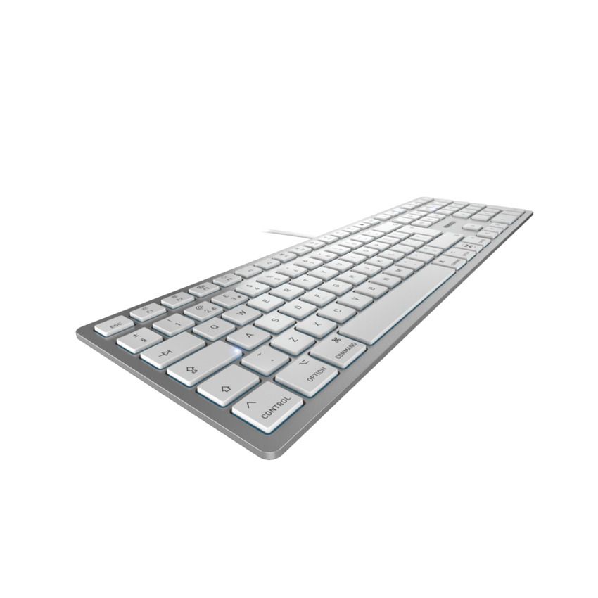 Cherry KC 6000C Slim Wireless Bluetooth Keyboard for Mac - Ultra Thin Design with Quiet Keys | Perfect for Office, Home & MacBook Pro/Air Users