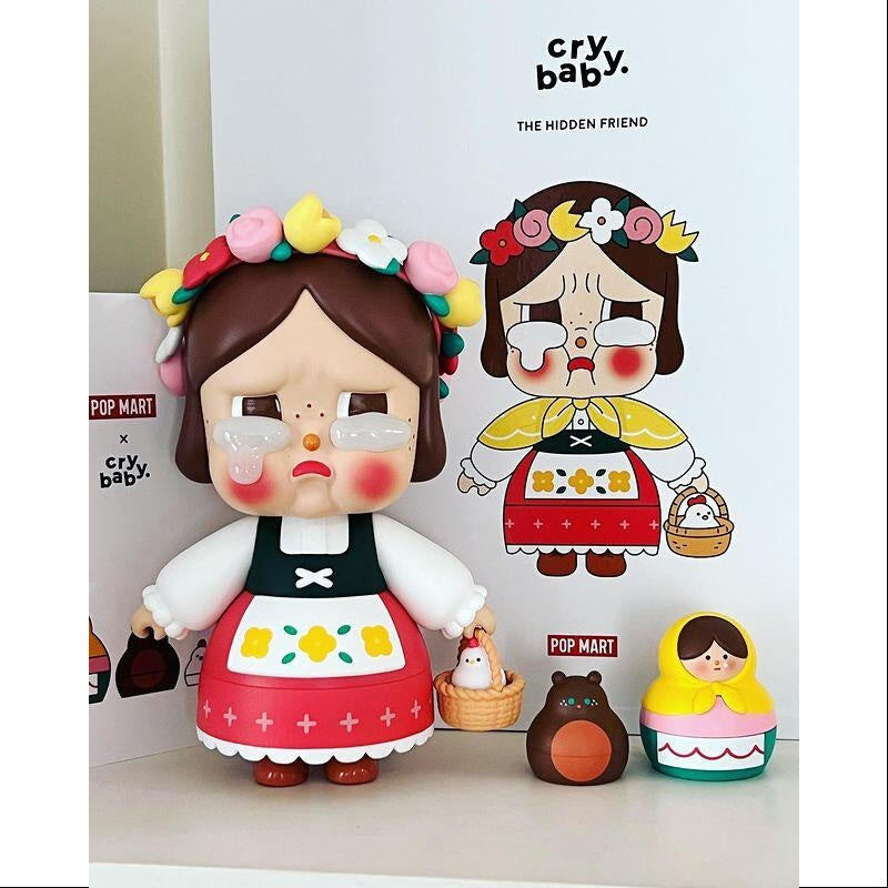 Crybaby The Hidden Friend Art Toy Figurine - Limited Edition 2023 Collectible - Perfect for Home Decor, Office Display & Anime Gift