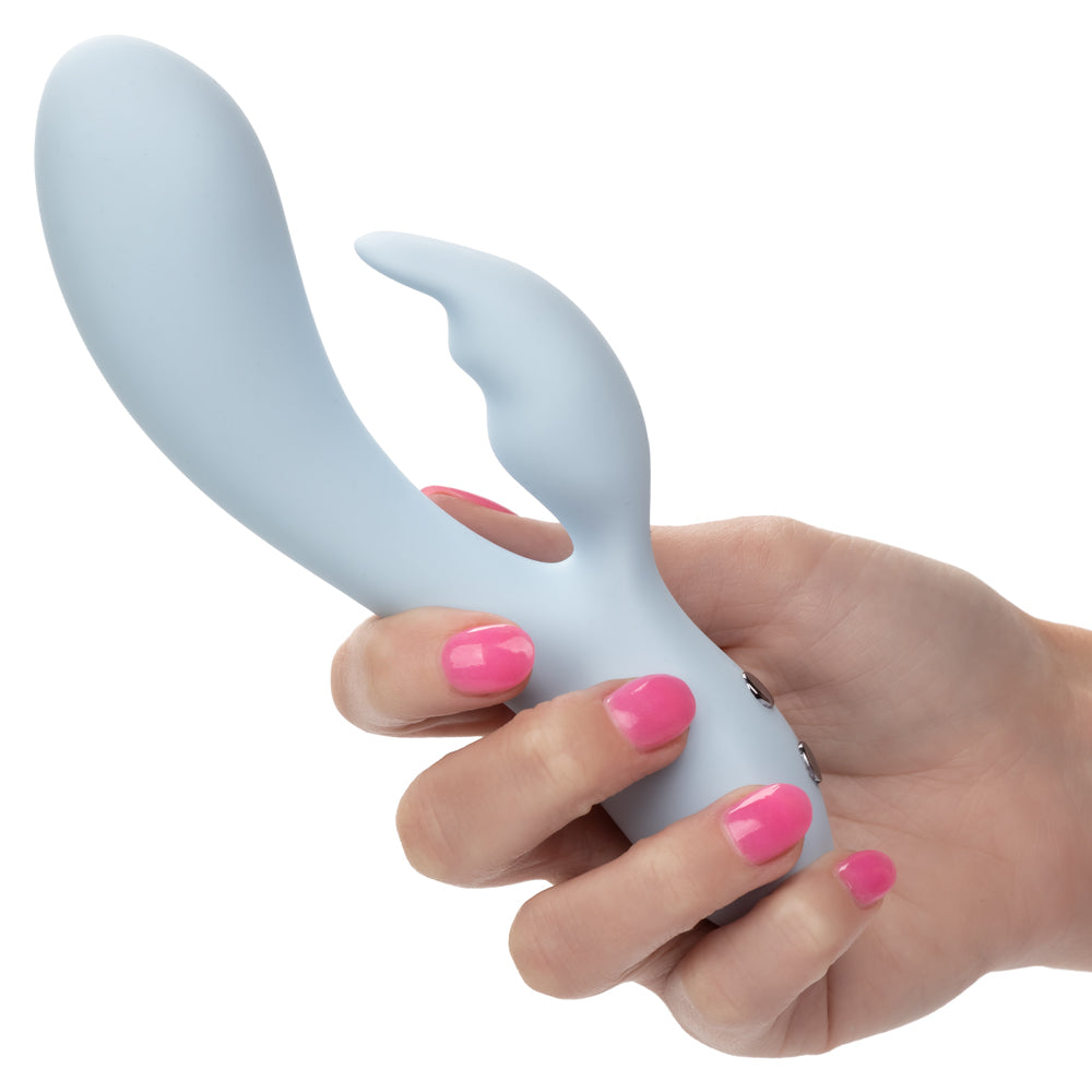 Premium Contour Kali Liquid Silicone Rabbit Vibrator - Dual Stimulation for Women, G-Spot & Clitoral Pleasure - Waterproof, Rechargeable Adult Toy for Couples & Solo Play