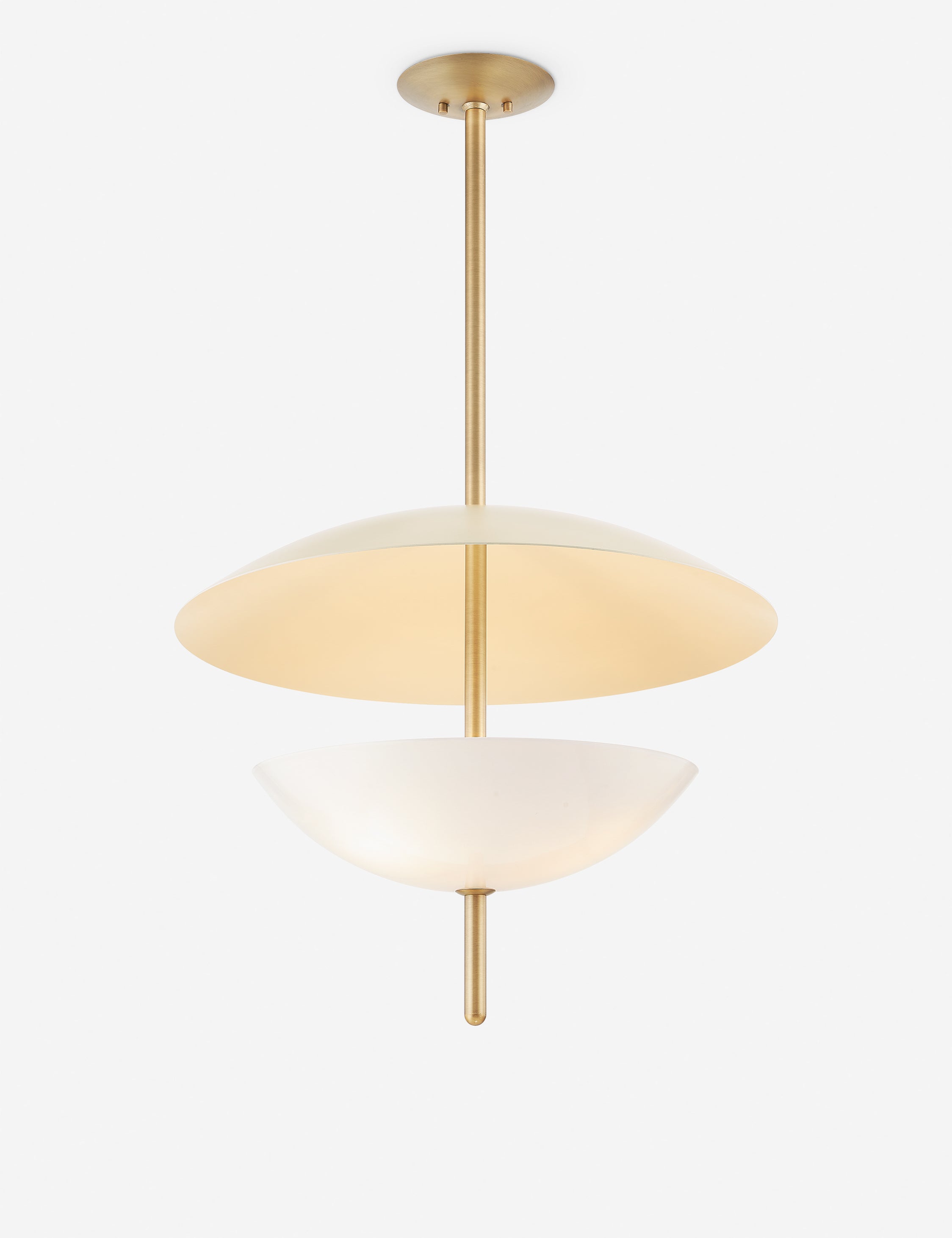 Brass and White