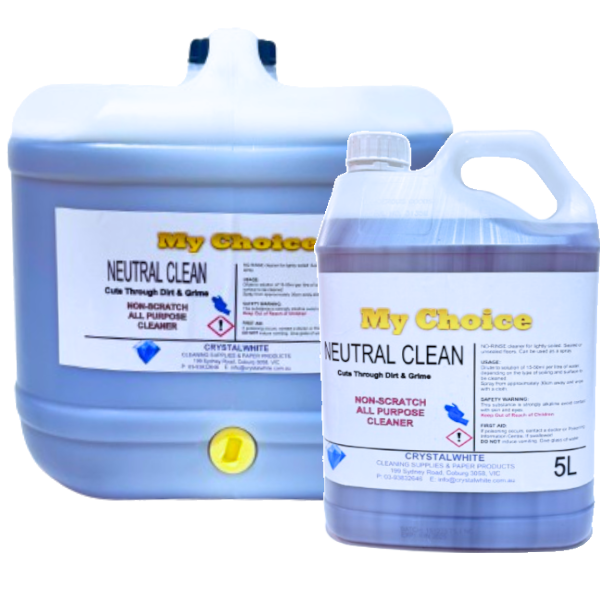 Crystalwhite Neutral pH Floor Cleaner - Safe for All Floor Types | Ideal for Hardwood, Tile & Laminate Floors